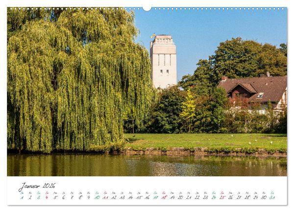 Produktbild: Delmenhorst Sp&auml;tsommerbilder (Wandkalender 2026 DIN A2 quer), CALVENDO Monatskalender