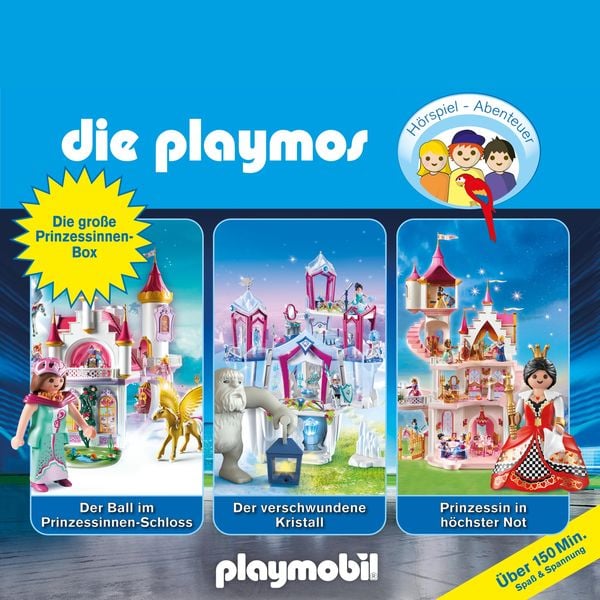 Die Playmos - Das Original Playmobil Hörspiel, Die große Prinzessinnen-Box, Folgen 34, 63, 81 - Simon X. Rost , David Bredel , Florian Fickel, Audio,