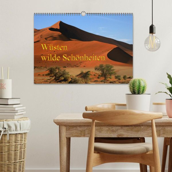 Produktbild: W&uuml;sten, wilde Sch&ouml;nheiten (Wandkalender 2026 DIN A3 quer), CALVENDO Monatskalender