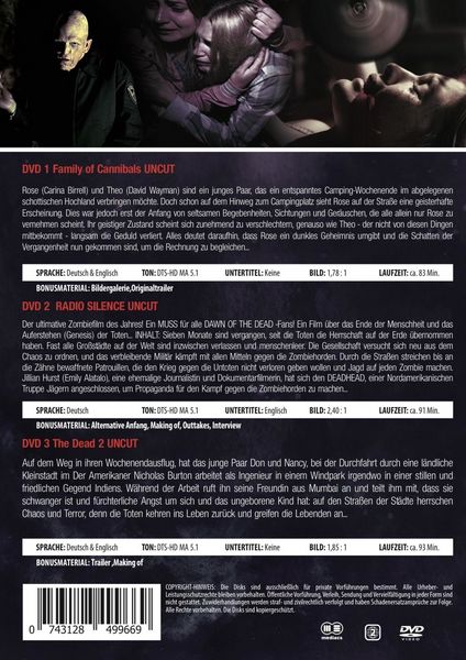 Produktbild: HORROR DVD BUNDLE NR.5 [3 DVDs]