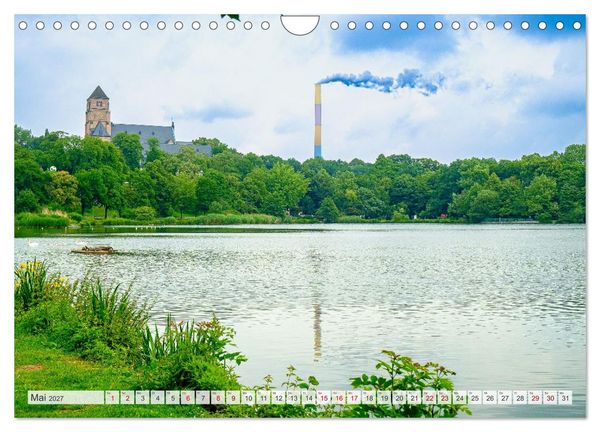 Produktbild: Ein Blick auf Chemnitz in Farbe (Wandkalender 2027 DIN A4 quer), CALVENDO Monatskalender