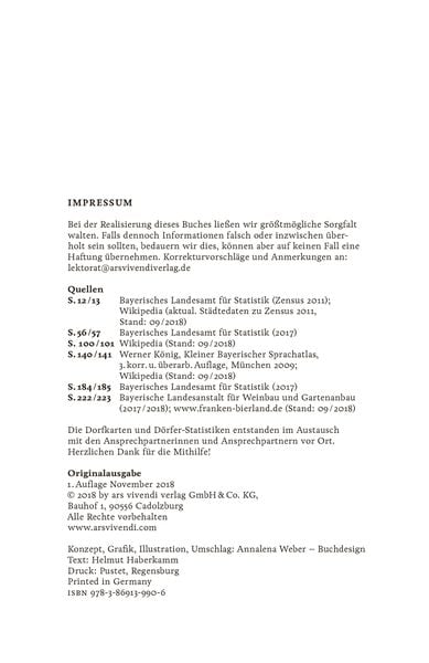 Produktbild: Kleine Sammlung fr&auml;nkischer D&ouml;rfer -  Ausgezeichnet als Deutschlands sch&ouml;nstes Regionalbuch 2019