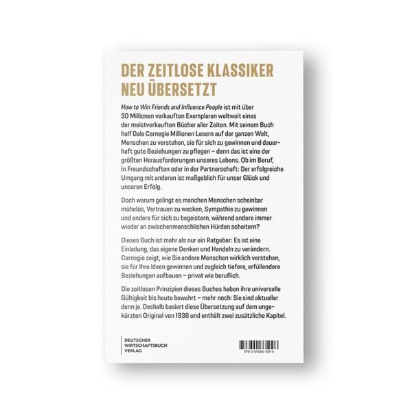 Produktbild: Die Neu&uuml;bersetzung von How to Win Friends and Influence People