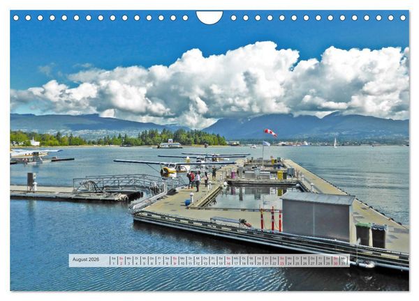 Produktbild: Vancouver Kanada 2026 (Wandkalender 2026 DIN A4 quer), CALVENDO Monatskalender