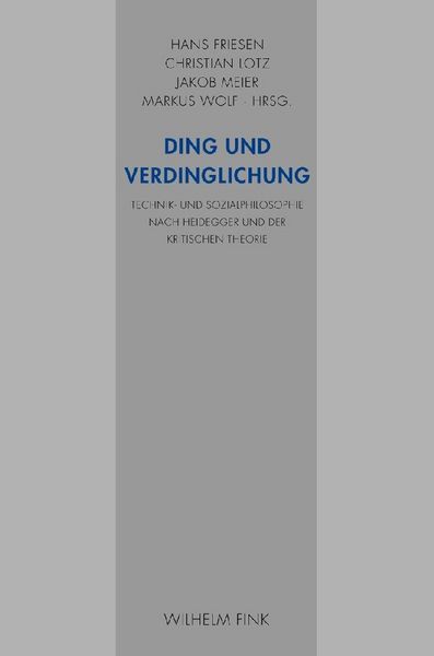 Produktbild: Ding und Verdinglichung
