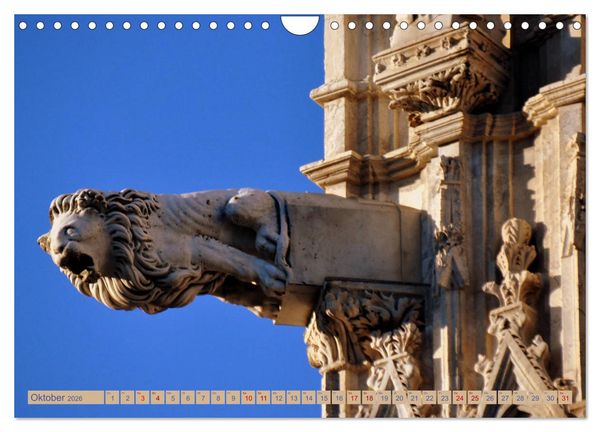 Produktbild: Siena - Stadt des legend&auml;ren Palio (Wandkalender 2026 DIN A4 quer), CALVENDO Monatskalender