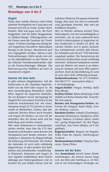 Produktbild: TRESCHER Reiseführer Serbien