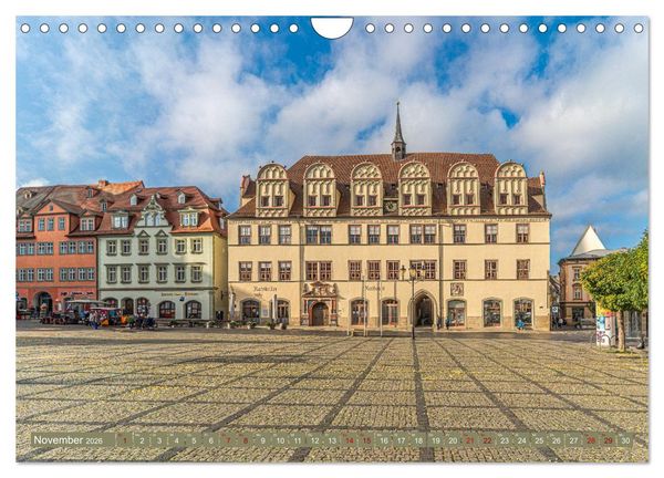 Produktbild: Domstadt Naumburg, eine der sch&ouml;nsten St&auml;dte Mitteldeutschlands (Wandkalender 2026 DIN A4 quer), CALVENDO Monatskalender