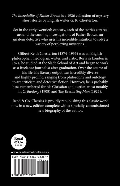Produktbild: The Incredulity of Father Brown