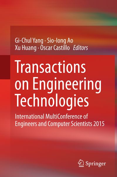 Produktbild: Transactions on Engineering Technologies