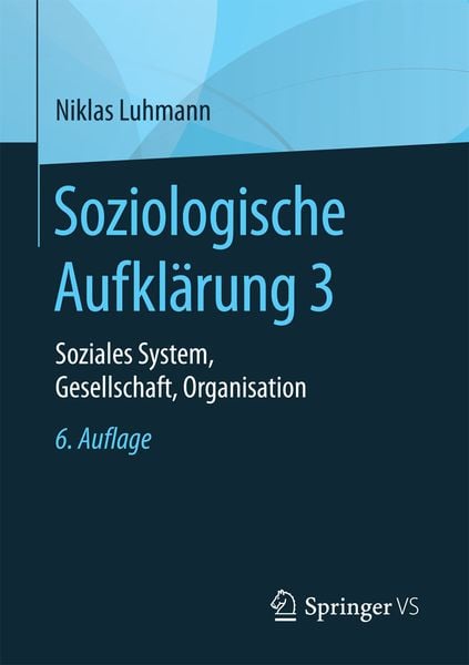 Produktbild: Soziologische Aufkl&auml;rung 3