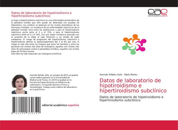 Produktbild: Datos de laboratorio de hipotiroidismo e hipertiroidismo subcl&iacute;nico