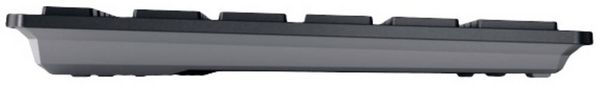Produktbild: CHERRY KW 9200 MINI USB, Funk, Bluetooth&reg; Tastatur Deutsch, QWERTZ Schwarz Abnehmbares Kabel