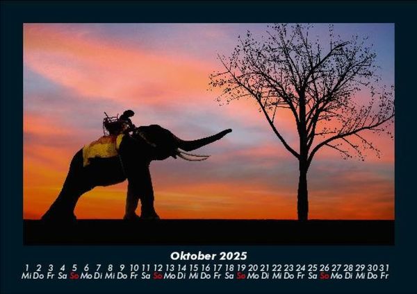 Produktbild: Sonnenuntergang 2025 Fotokalender DIN A5
