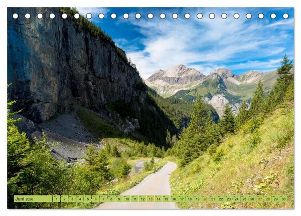 Produktbild: Alpentraum Kandersteg (Tischkalender 2026 DIN A5 quer), CALVENDO Monatskalender