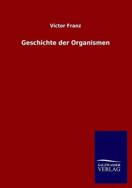 Produktbild: Geschichte der Organismen