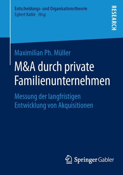Produktbild: M&A durch private Familienunternehmen