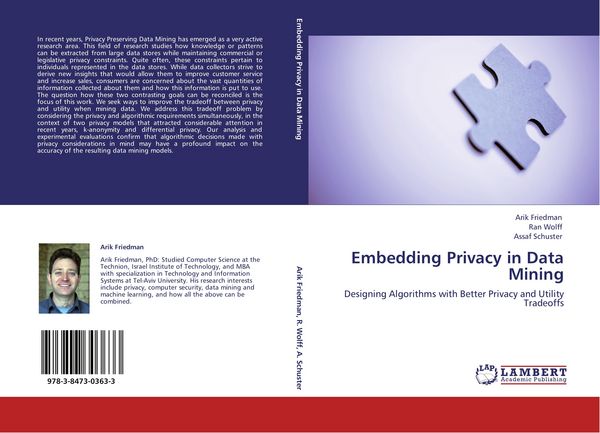 Produktbild: Embedding Privacy in Data Mining