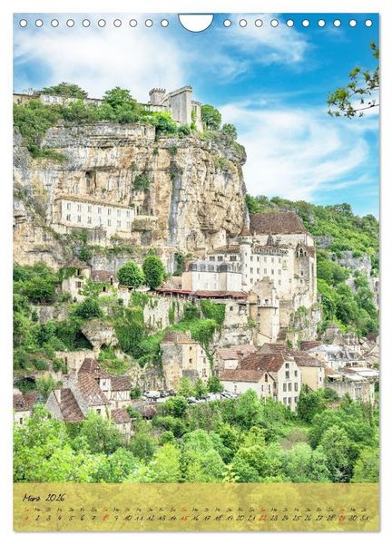 Produktbild: Casgogne Bilderbuch (Wandkalender 2026 DIN A4 hoch), CALVENDO Monatskalender