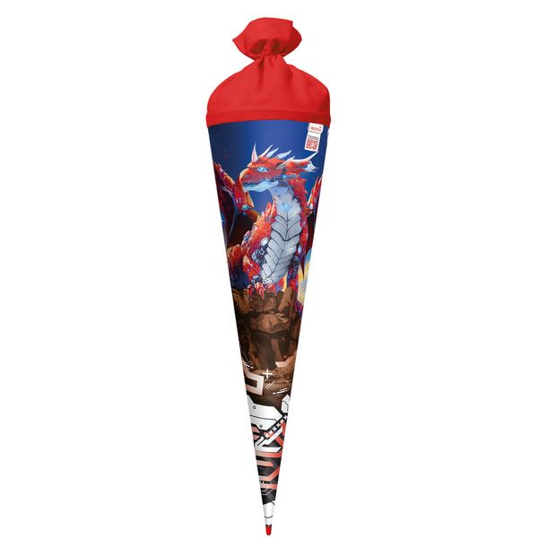 Produktbild: Motivschult&uuml;te, Robo Drache, 70 cm, Folie
