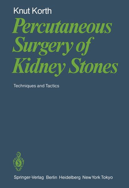 Produktbild: Percutaneous Surgery of Kidney Stones