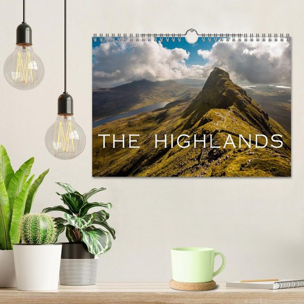 Produktbild: THE HIGHLANDS (Wall Calendar 2026 DIN A4 landscape), CALVENDO 12 Month Wall Calendar
