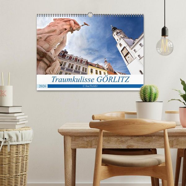 Produktbild: Traumkulisse G&Ouml;RLITZ (Wandkalender 2026 DIN A3 quer), CALVENDO Monatskalender