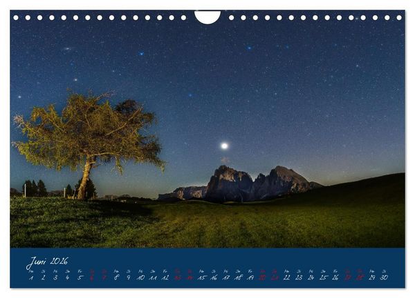Produktbild: Welt unter Sternen (Wandkalender 2026 DIN A4 quer), CALVENDO Monatskalender
