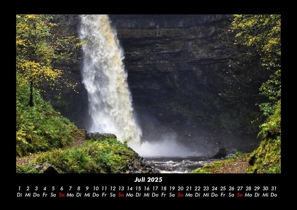 Produktbild: Wasserf&auml;lle 2025 Fotokalender DIN A3