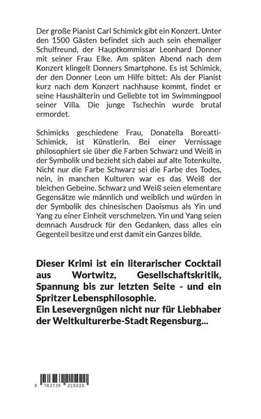 Produktbild: Donner Leon ermittelt: SCHWARZ-WEISS wie der Fl&uuml;gel des Todes