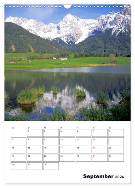 Produktbild: Sch&ouml;nes Land Bayern (Wandkalender 2026 DIN A3 hoch), CALVENDO Monatskalender