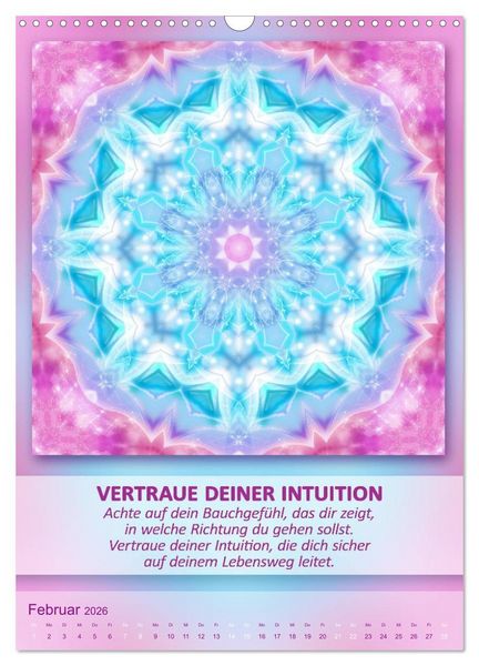 Produktbild: Light Energy Mandalas - Kalender - Vol. 2 (Wandkalender 2026 DIN A3 hoch), CALVENDO Monatskalender