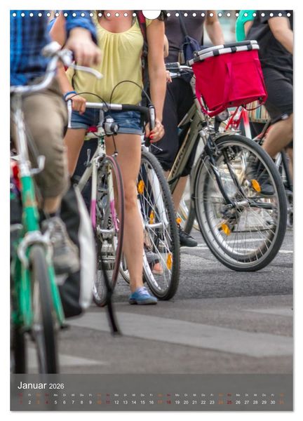 Produktbild: Fahrradfahren (Wandkalender 2026 DIN A3 hoch), CALVENDO Monatskalender