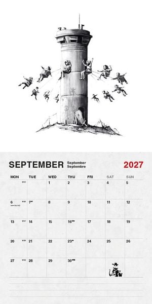 Produktbild: Banksy Kalender 2027