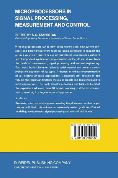 Produktbild: Microprocessors in Signal Processing, Measurement and Control