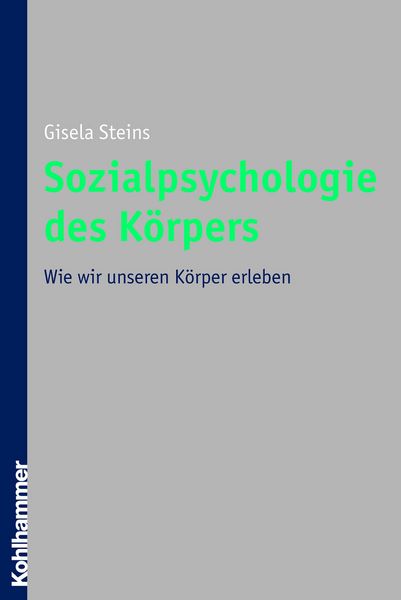Produktbild: Sozialpsychologie des K&ouml;rpers