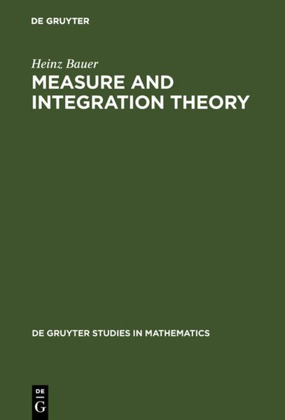 Produktbild: Measure and Integration Theory