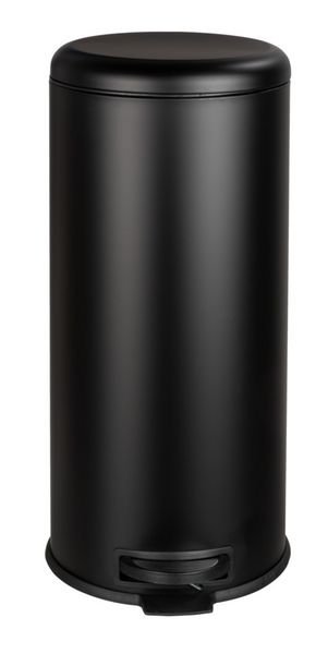Produktbild: Treteimer Mod. Leman Easy-Close Schwarz 30 L, mit herausnehmbarem Einsatz