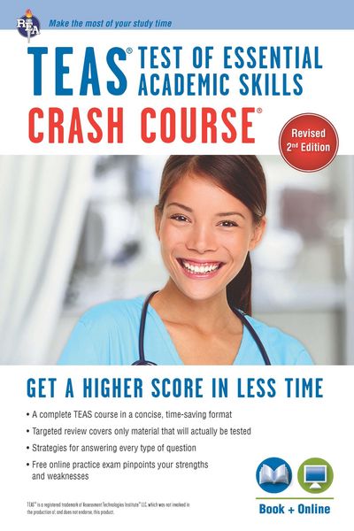 Produktbild: TEAS Crash Course Book + Online