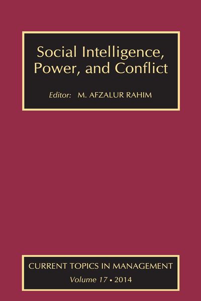 Produktbild: Social Intelligence, Power, and Conflict