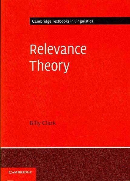 Produktbild: Relevance Theory