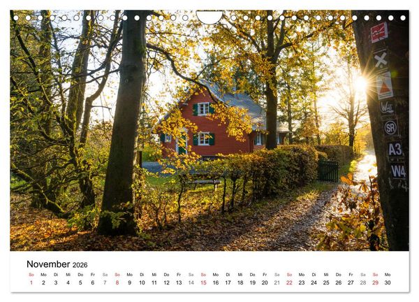 Produktbild: SAUERLAND &ndash; Besondere Orte (Wandkalender 2026 DIN A4 quer), CALVENDO Monatskalender