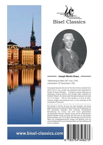 Produktbild: Klaviersonate in Es-Dur, VB 195