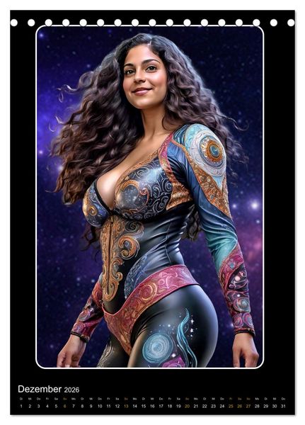 Produktbild: Miss im Universum (Tischkalender 2026 DIN A5 hoch), CALVENDO Monatskalender