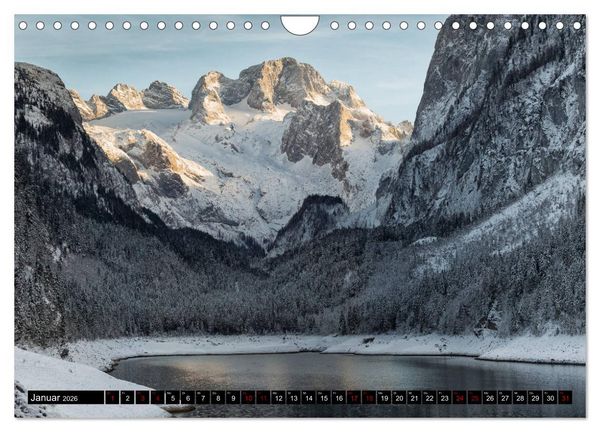 Produktbild: Seen - Berge - Salzkammergut (Wandkalender 2026 DIN A4 quer), CALVENDO Monatskalender
