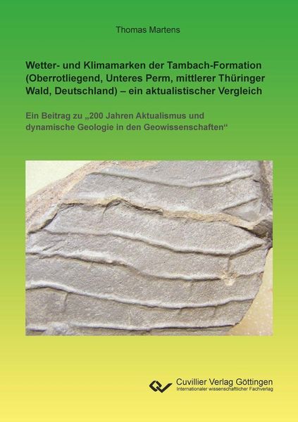 Produktbild: Wetter- und Klimamarken der Tambach-Formation (Oberrotliegend, Unteres Perm, mittlerer Th&uuml;ringer Wald, Deutschland) &ndash; ein aktualistischer Vergleich