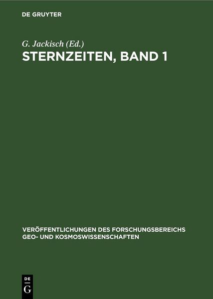 Produktbild: Sternzeiten, Band 1