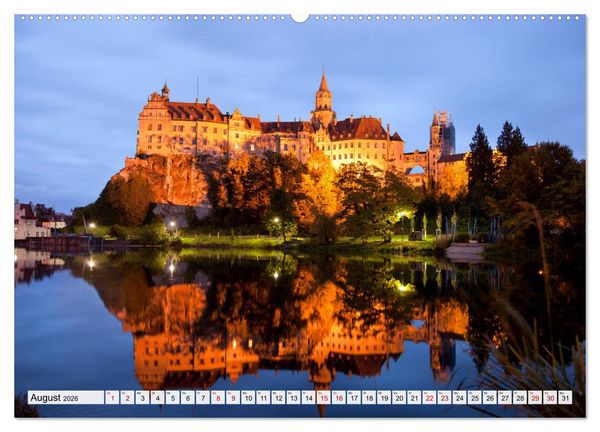 Produktbild: Deutsche Fl&uuml;sse - An der Donau (hochwertiger Premium Wandkalender 2026 DIN A2 quer), Kunstdruck in Hochglanz