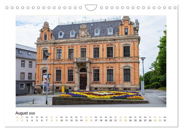 Produktbild: Fugen, Falten, Fassaden &ndash; Zittaus stille Zeugen (Wandkalender 2026 DIN A4 quer), CALVENDO Monatskalender