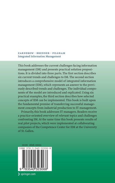 Produktbild: Integrated Information Management
